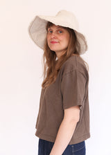 Sun Hat - Natural Organic Duck