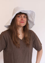 Sun Hat - White Organic Duck