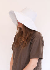 Sun Hat - White Organic Duck