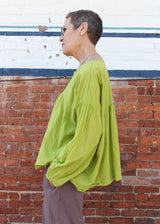Puffy Blouse - Lime