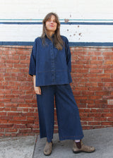 Lissie-Leigh Denim Shirt - Mid Blue