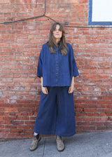 Lissie-Leigh Denim Shirt - Mid Blue