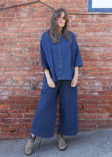Lissie-Leigh Denim Shirt - Mid Blue