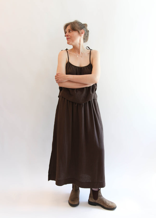 Macy Skirt - Cacao