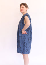 Talk Talk Dress - Marine Print