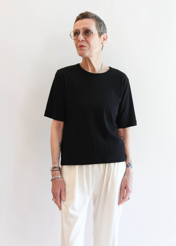 Rib Tee - Black