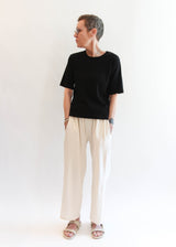Rib Tee - Black