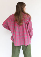 Gingham Check Shirt - Pink