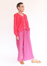 Stripe Pants - Pink