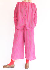 Stripe Pants - Pink