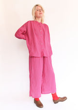 Stripe Pants - Pink