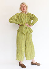 Stripe Pants - Yellow