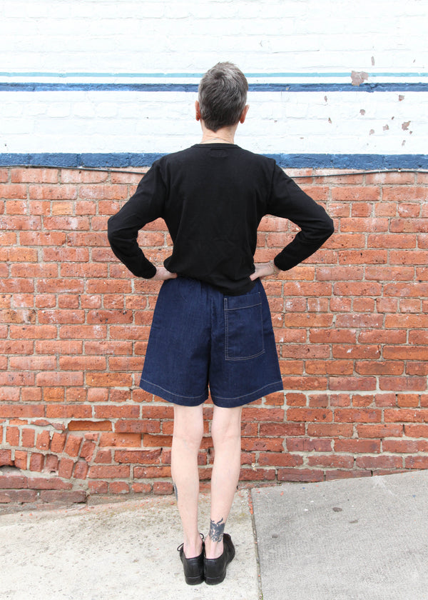 Dark Indigo Field Short