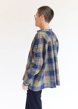 Tartan Shirt - Navy