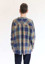 Tartan Shirt - Navy