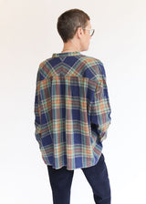 Tartan Shirt - Navy