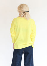Loose Pullover - Yellow