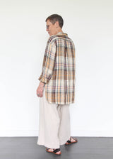 Linen Check Shirt