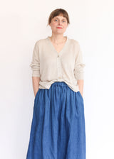 Cardigan - Natural