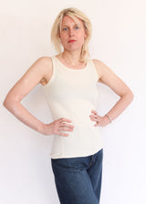 Rib Tank Top - Natural