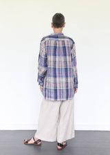 Linen Check Shirt