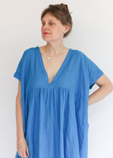 Long V Dress - Pool OS