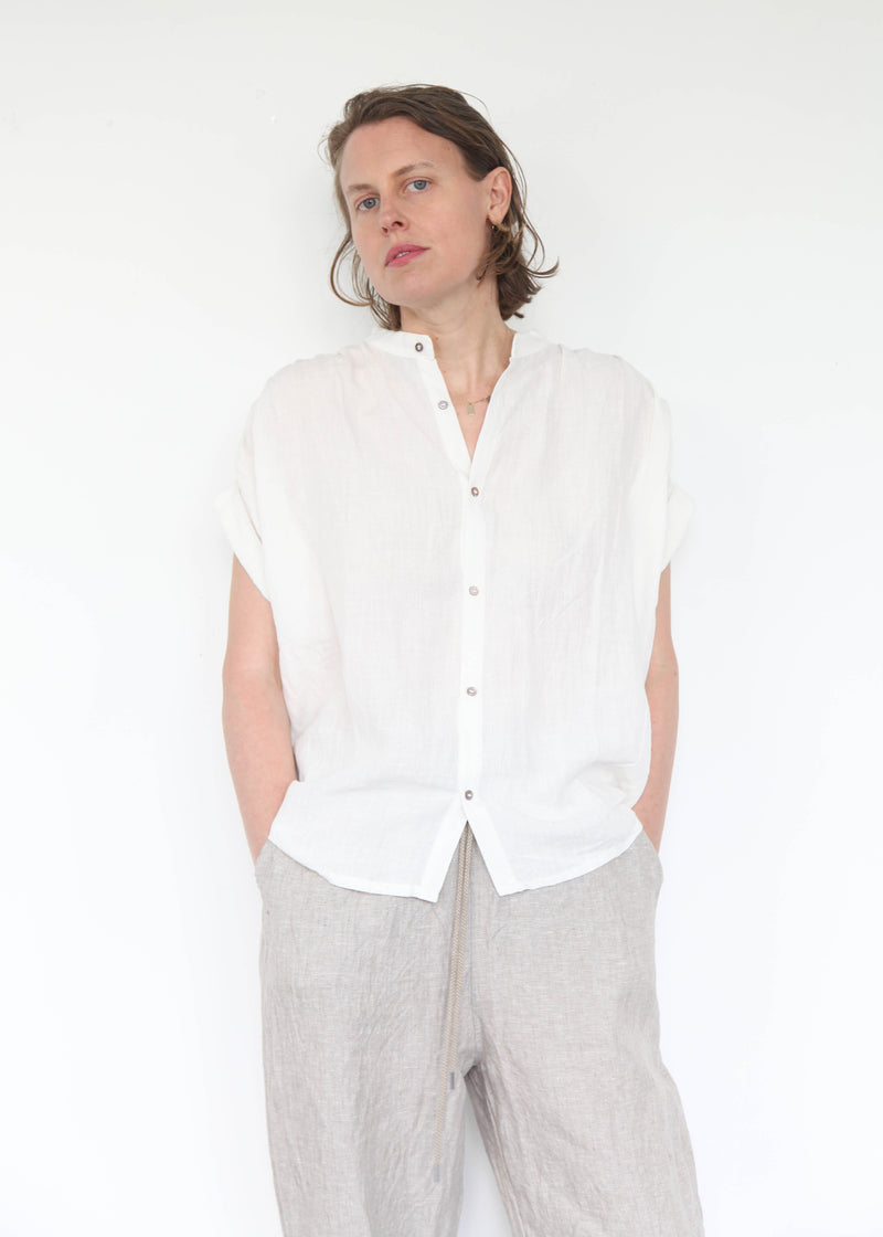 Linen Natural Washer Shirt