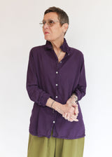 Button Shirt - Aubergine