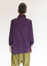 Button Shirt - Aubergine