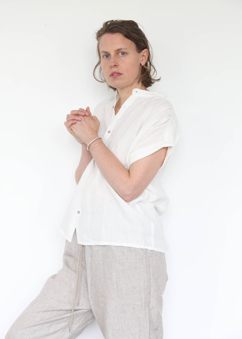 Linen Natural Washer Shirt