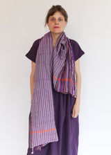 Long V Dress - Aubergine OS
