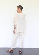 Course Cotton Pant - Cream