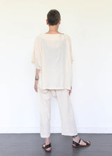 Course Cotton Pant - Cream