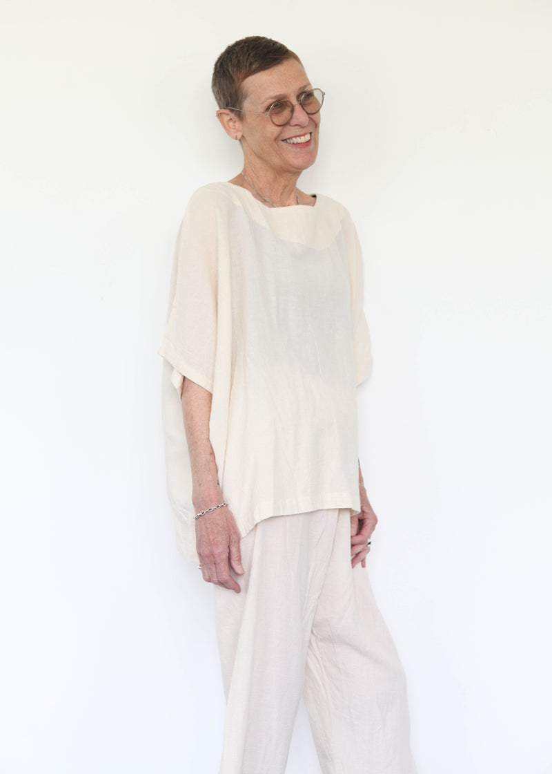 Course Cotton Pant - Cream