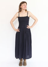 Lucia Dress - Navy