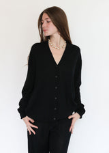 Veil Cardigan - Black