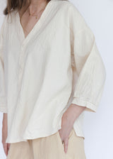 Woven Popover - Natural