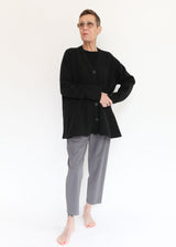 Short Uzbek Cardigan - Black