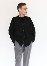 Short Uzbek Cardigan - Black