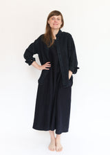 Denim Catalina Button Down Shirt - Black Indigo