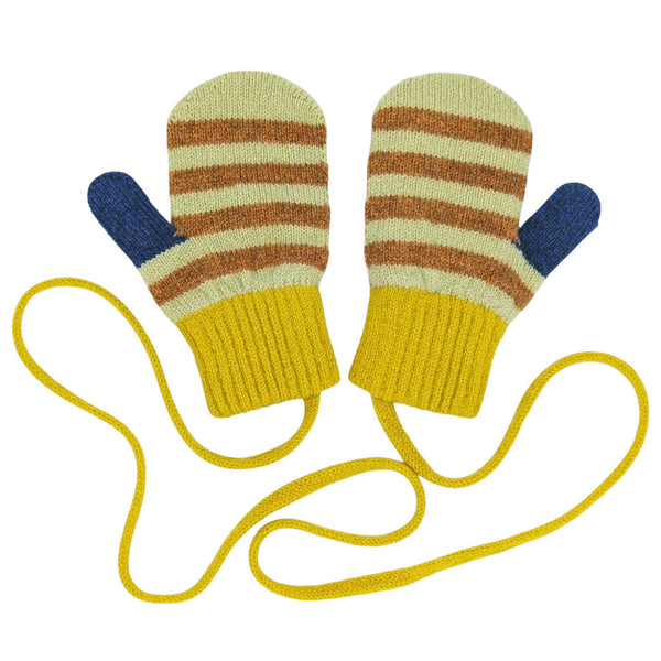 Kids' Patterned Lambswool Mittens