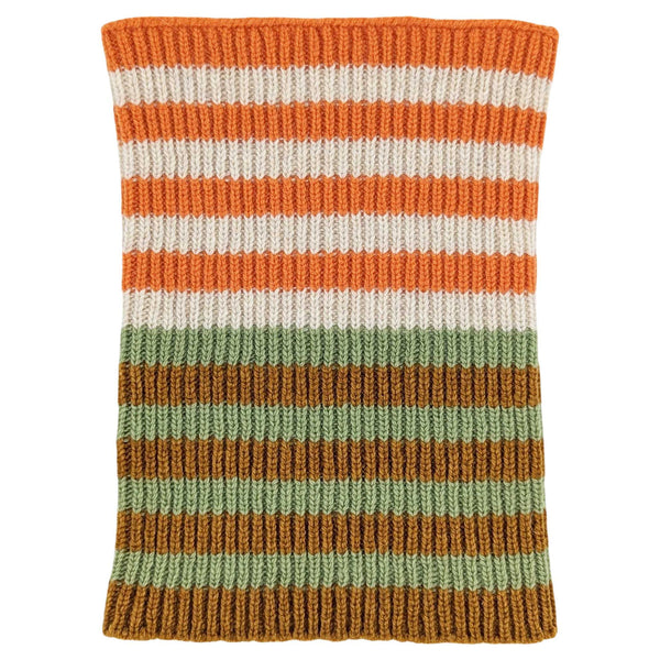 Kids' Lambswool Ribbed Neckwarmer / Snood