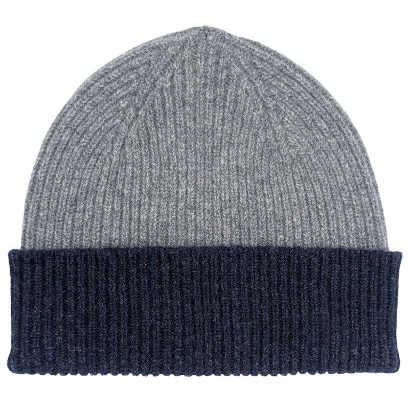 Lambswool Beanie Two Tone