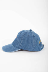 Kids Poppy Cap - Denim