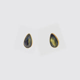 Shiny Tear Drop Studs - EJ2062