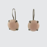 Classic Faceted Stone Drop Earrings