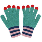 Kids' Patterned Lambswool Mittens & Gloves