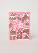 Gingerbread Christmas Letterpress Greeting Card by Hello!Lucky