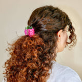 Mini Raspberry Hair Claw Clip