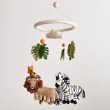 Felt Baby Mobile - Safari Animal